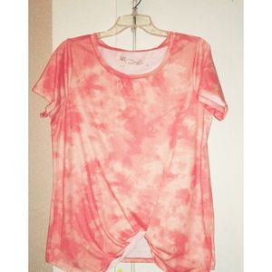 DG2 Orange Tie Dye Top